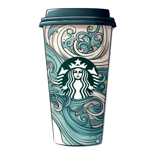 Starbucks Cup Sticker