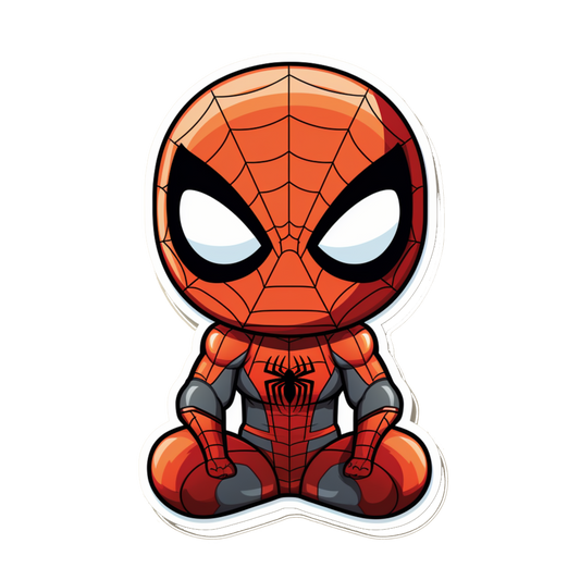 Spiderman Adorable Sticker