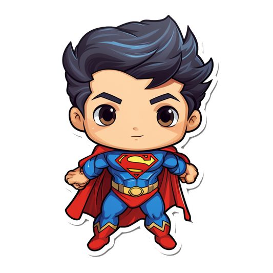 Superman Adorable Sticker