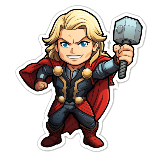Thor Adorable Sticker