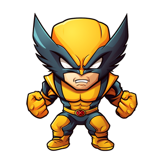Wolverine Marvel Adorable Sticker