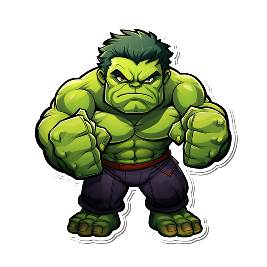 Hulk Marvel Adorable Sticker